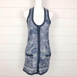 UO Kimchi Blue Racerback Floral Mini Dress